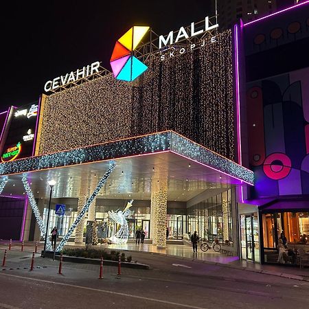 Cevahir Sky City Apartment-Spa & Fitness Center Üsküp Dış mekan fotoğraf