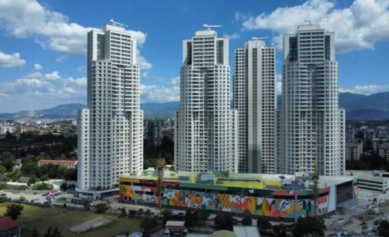 Cevahir Sky City Apartment-Spa & Fitness Center Üsküp Dış mekan fotoğraf