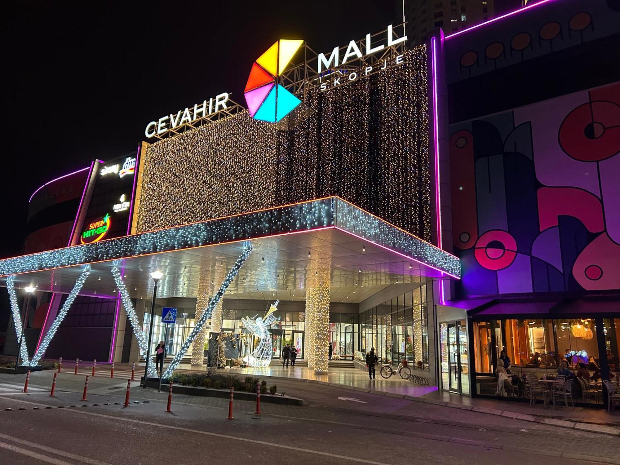 Cevahir Sky City Apartment-Spa & Fitness Center Üsküp Dış mekan fotoğraf